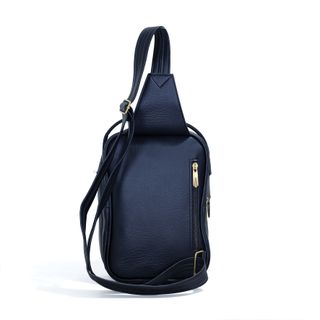 Túi Da Đeo Chéo CNT Unisex MQ16 Đen