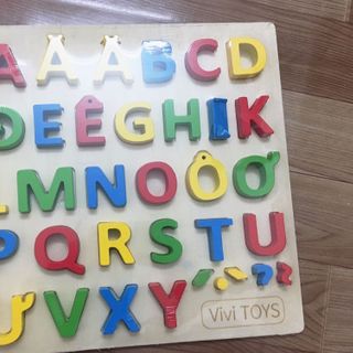 Bảng gỗ chữ nổi