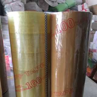 cây 12kg / 6 cuộn băng keo Ya 100 trong đục