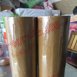 cây 12kg / 6 cuộn băng keo Ya 100 trong đục