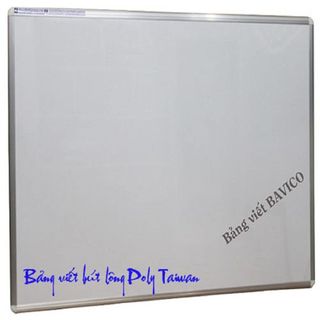 Bảng trắng viết bút lông giá rẻ Poly Taiwan kích thước 60x100cm