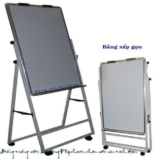 Bảng điều chỉnh độ cao và xếp gọn - Bảng Flipchart chân STĐ từ viết bút lông Hàn Quốc kích thước 120x80cm giá sỉ