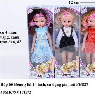Búp bê Beautyful 14 inch sử dụng pin Mã sản phẩm 046376