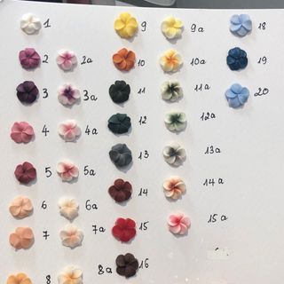 Hoa Bột 2 Tầng Đính Đá Nails