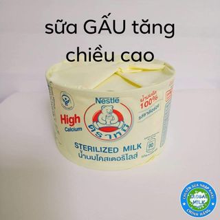 LỐC12 LON SỮA GẤU THÁI LAN HIGH CALCIUM TĂNGCÂN BÁN SỈ