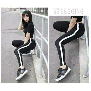 Quần legging 1 sọc hottren 2019 có bigsize 70kg vừa