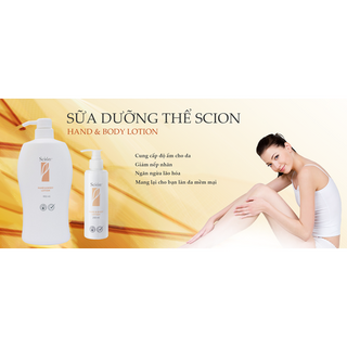 DƯỠNG THỂ SCION HAND BODY LOTION chai 950ml giá sỉ