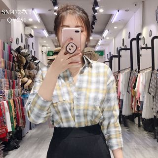 SƠ MI CARO TAY DÀI