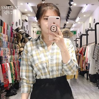 SƠ MI CARO TAY DÀI