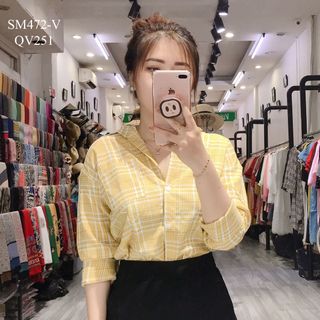 SƠ MI CARO TAY DÀI