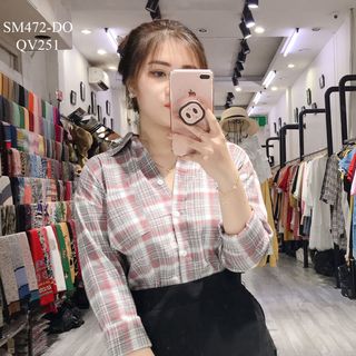 SƠ MI CARO TAY DÀI