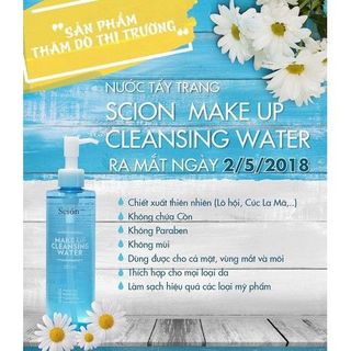 NƯỚC TẨY TRANG SCION MAKEUP CLEANSING WATER giá sỉ