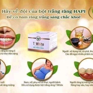 bột trắng răng T-WHITE