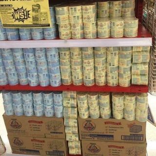 LỐC 6 LON Sữa Nestle Bear Brand Gấu Tăng Cân Tăng Chiều Cao Giá Sỉ Thị Trường Sỉ