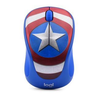 Chuột không dây Logitech M238 Marvel - Mẫu siêu nhân anh hùng