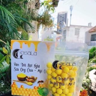 Viên tinh bột nghệ sữa ong chúa - mật ong Osala
