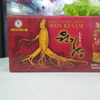 WON KI SAM- nước sâm chai HÀN QUỐC