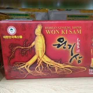 WON KI SAM- nước sâm chai HÀN QUỐC