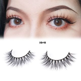 Long mi giả 3d lông mi chồn 3d