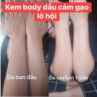 Kem Body Dầu Cám Gạo Lô Hội TT