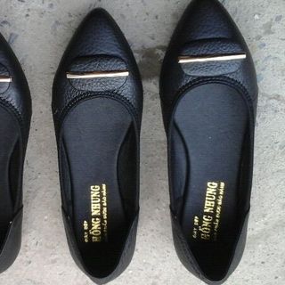 giầy công sở búp bê da