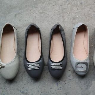 giầy công sở búp bê da