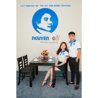 Bộ bàn ghế ăn Nguyên Gỗ – CB Đen