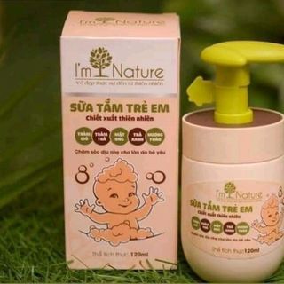 Sữa tắm thảo dược cho bé