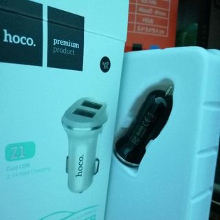 Tẩu sạc ô tô 2 cổng USB Hoco