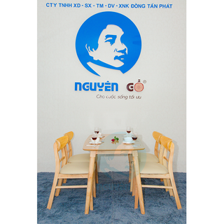 Bộ bàn ghế Nguyên Gỗ – MG Màu tự nhiên