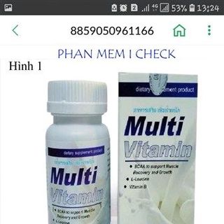 Tăng Cân Multi Vitamin Thái Lan