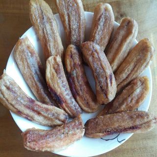 chuối sứ xiêm đen sấy dẻo 180g