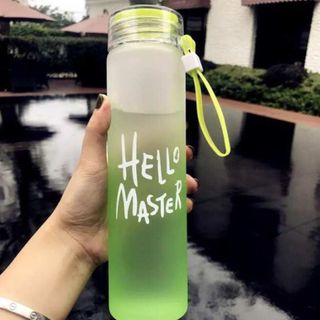 Chai thuỷ tinh quai treo hello master 480ml giá sỉ