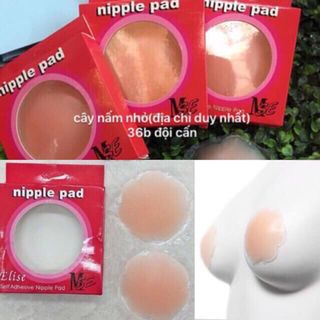 miếng dán ngực silicon hình hoa hộp 1 đôi-2c