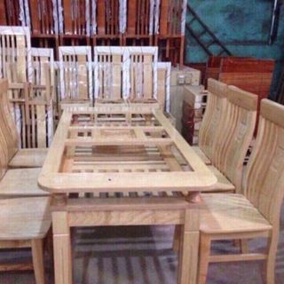 bàn ăn gỗ tự nhiên
