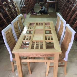 bàn ăn gỗ tự nhiên