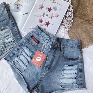 Quần Short Jean Nữ Rách chuyên sỉ Jean 2KJean