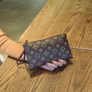 Ví ngang cầm tay Louis Vuittons ngăn