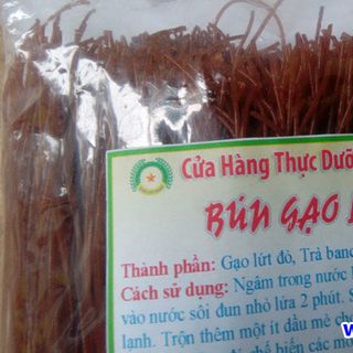 Bún gạo lứt đỏ - Thực Dưỡng Bà Loan