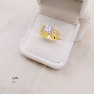 Nhẫn Xi Mạ Vàng 18k - MS 001