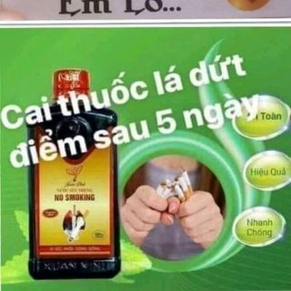 CAI THUỐC LÁ NO SMOKING
