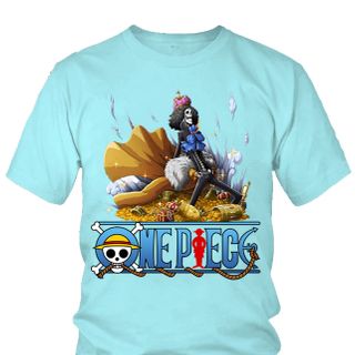 Áo thun Nam One Piece Brook Anime Mẫu 1 7 Màu
