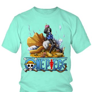 Áo thun Nam One Piece Brook Anime Mẫu 1 7 Màu