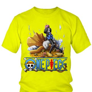 Áo thun Nam One Piece Brook Anime Mẫu 1 7 Màu