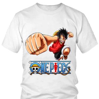 Áo thun Nam One Piece Luffy Anime Mẫu 2 7 Màu