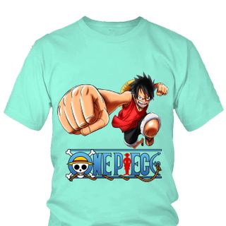 Áo thun Nam One Piece Luffy Anime Mẫu 2 7 Màu