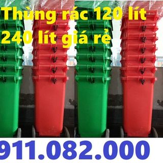 Nơi bánThùng rác 240 lít giá rẻ tại cần thơ-