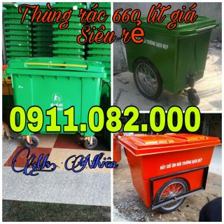 Nơi bánThùng rác 240 lít giá rẻ tại cần thơ-
