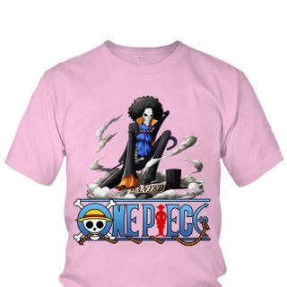 Áo thun Nam One Piece Brook Anime Mẫu 2 7 Màu