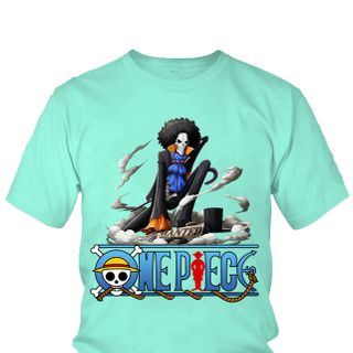 Áo thun Nam One Piece Brook Anime Mẫu 2 7 Màu